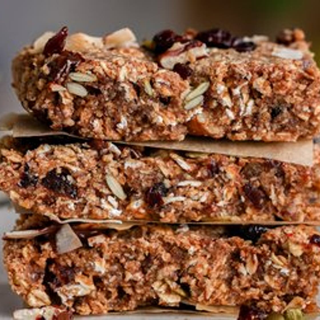 Hazelnut Granola Breakfast Bars