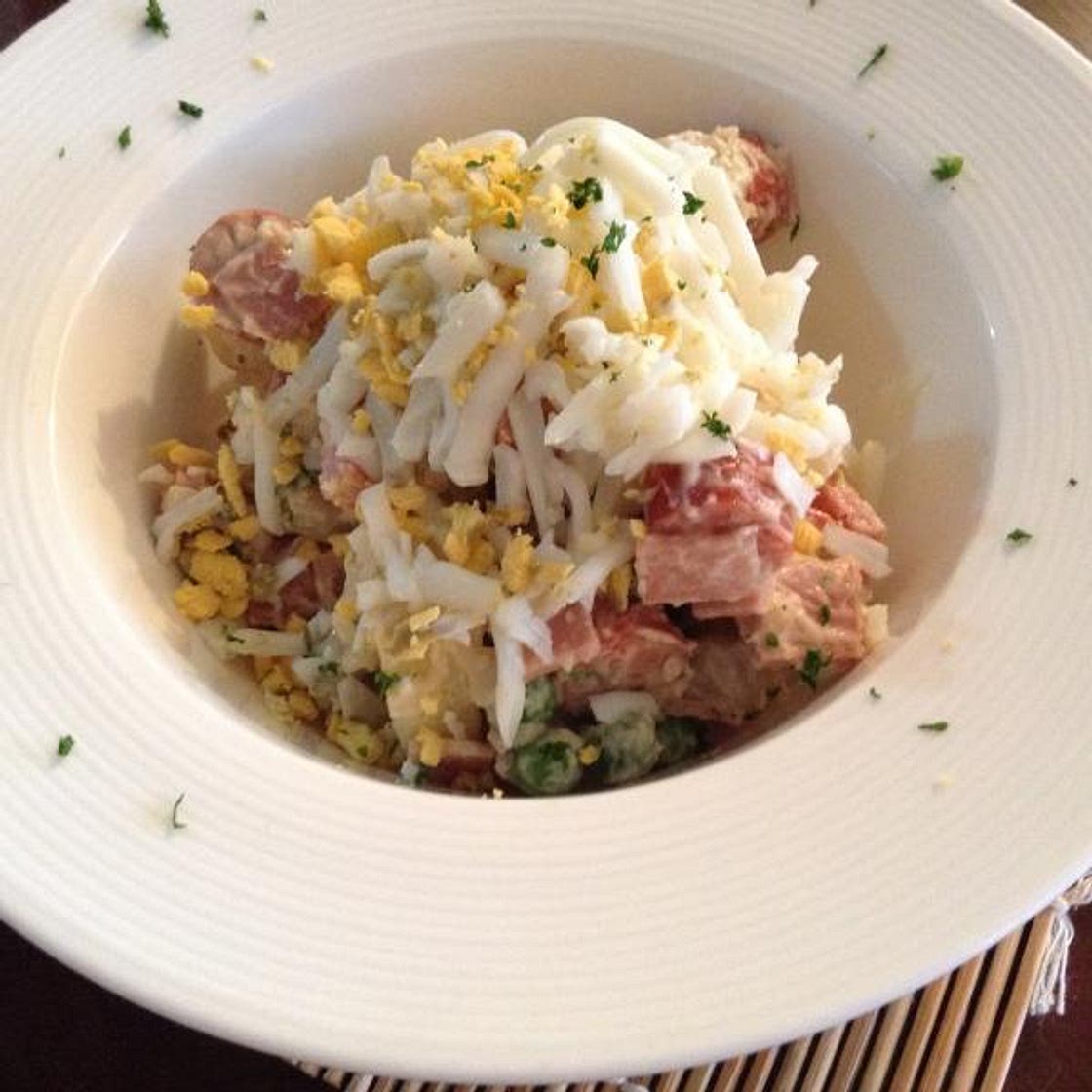 Receta de Ensalada Parmentier