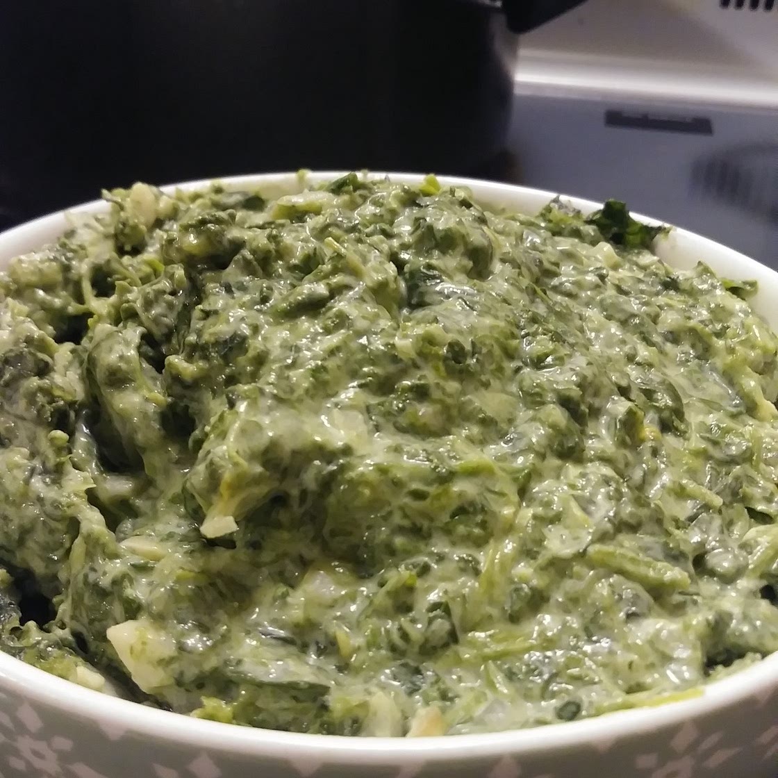 Better Than Boston Market Creamed Spinach