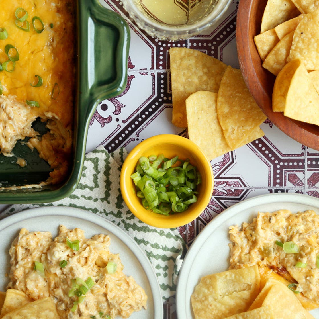 Chicken Enchilada Dip