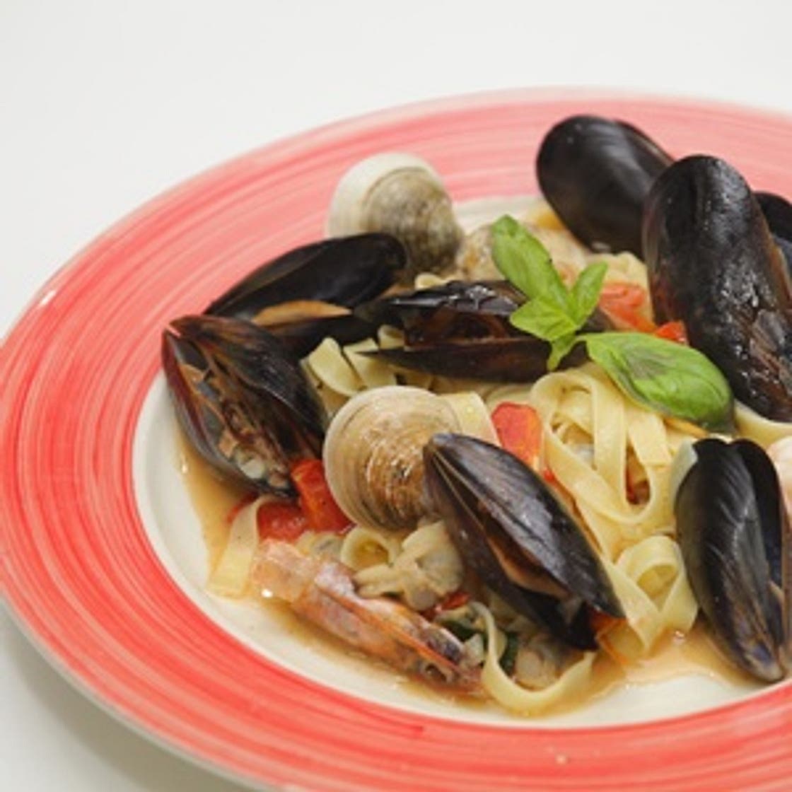 홍합 봉골레 페투치니 알리올리