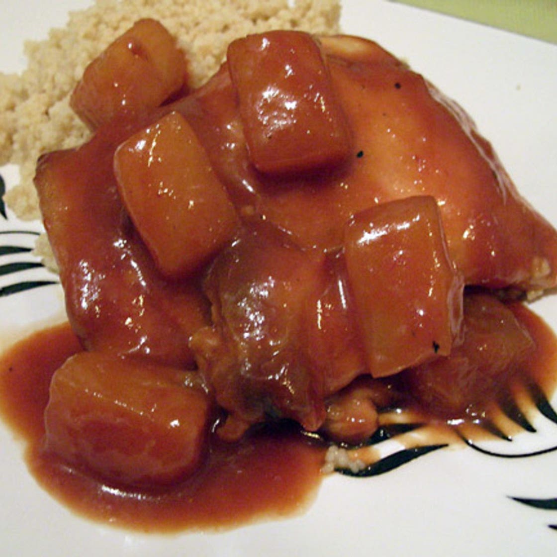 Chicken in Pineapple-Orange Sauce