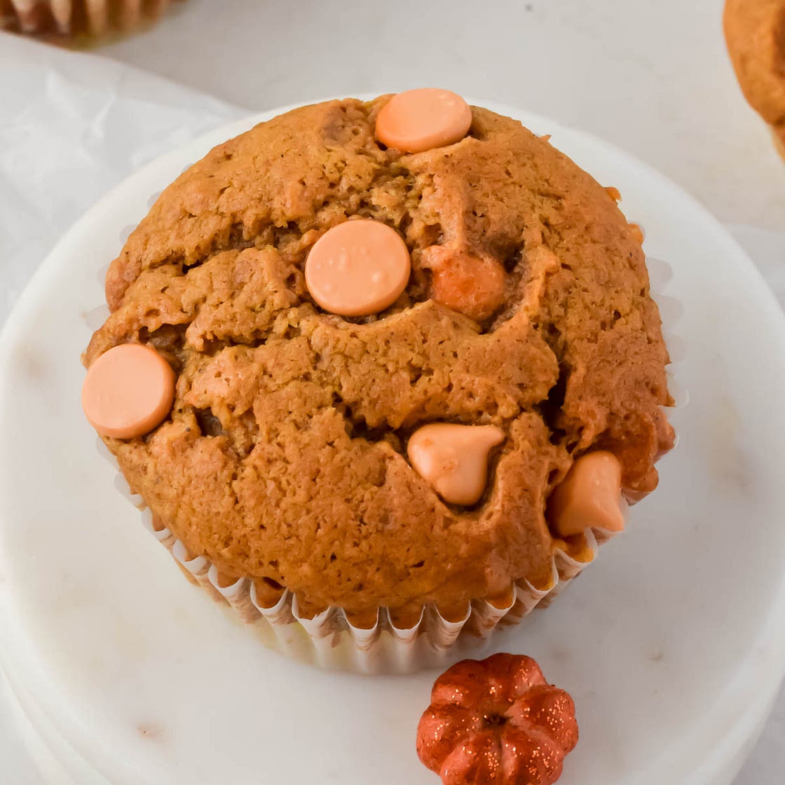 Butterscotch Pumpkin Muffins