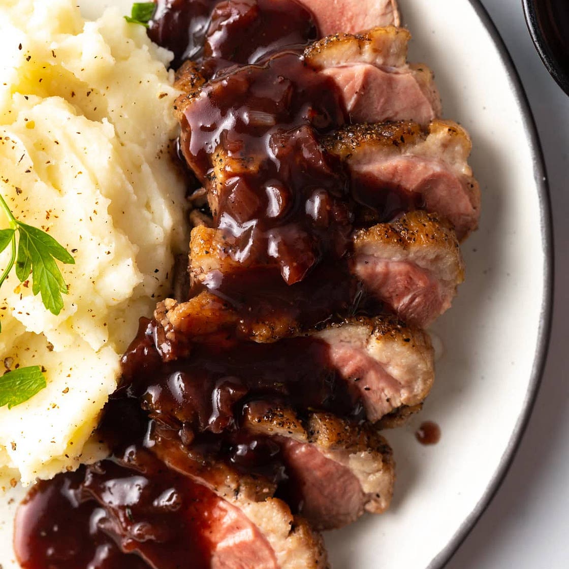 Duck Breast Recipe with Blackberry Sauce