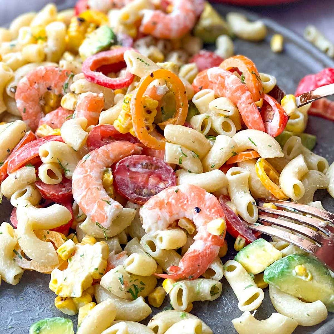 Shrimp Macaroni Pasta Salad