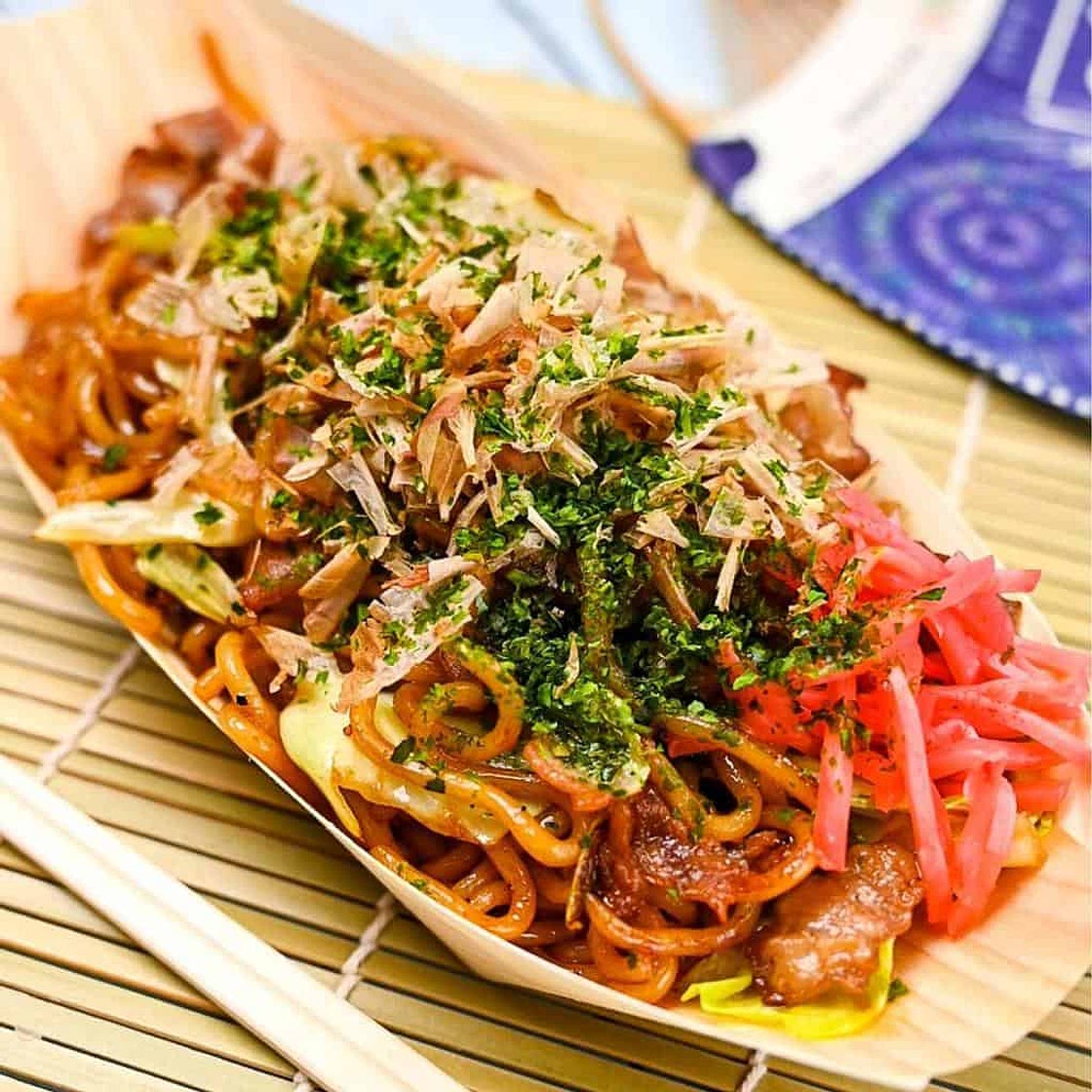 Authentic Yakisoba (Japanese Stir-fried Noodles)