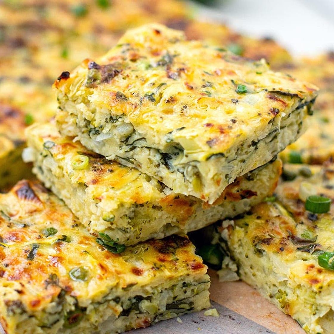 Healthy Zucchini Slice