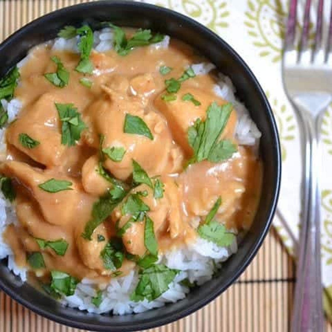 Chicken in Peanut Sauce