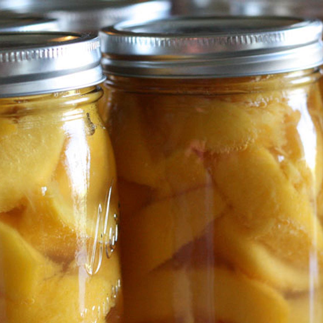 Canned Peaches without Sugar