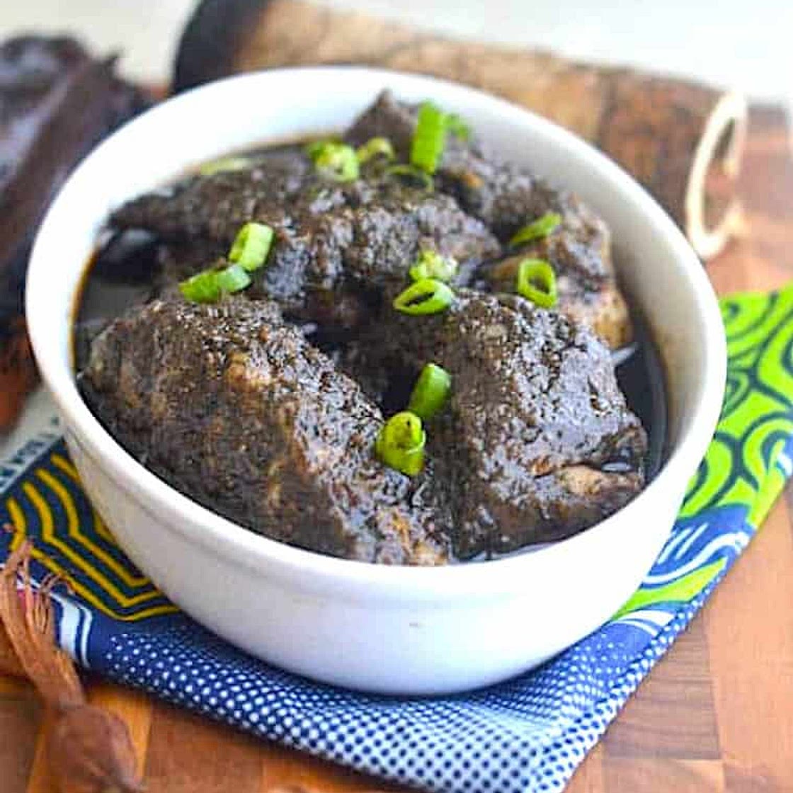Mbongo Tchobi (Spicy Black Stew)