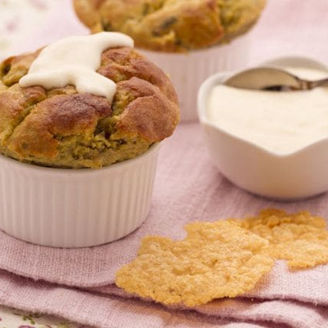 Sformatini di carciofi con salsa al Parmigiano