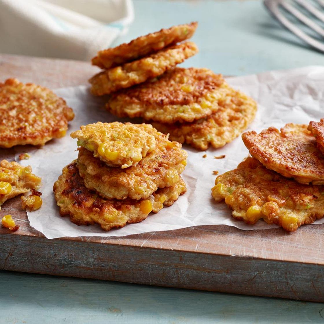 Sweetcorn fritters