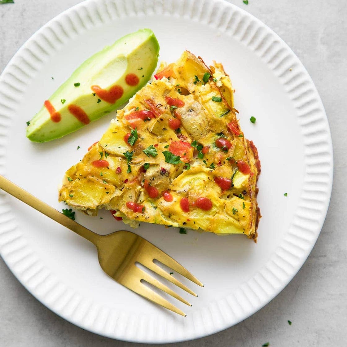 VEGETABLE VEGAN FRITTATA