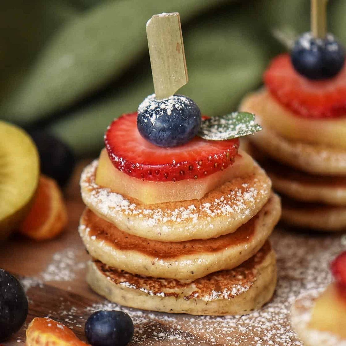 Mini Pancakes: Easy Vegan Recipe