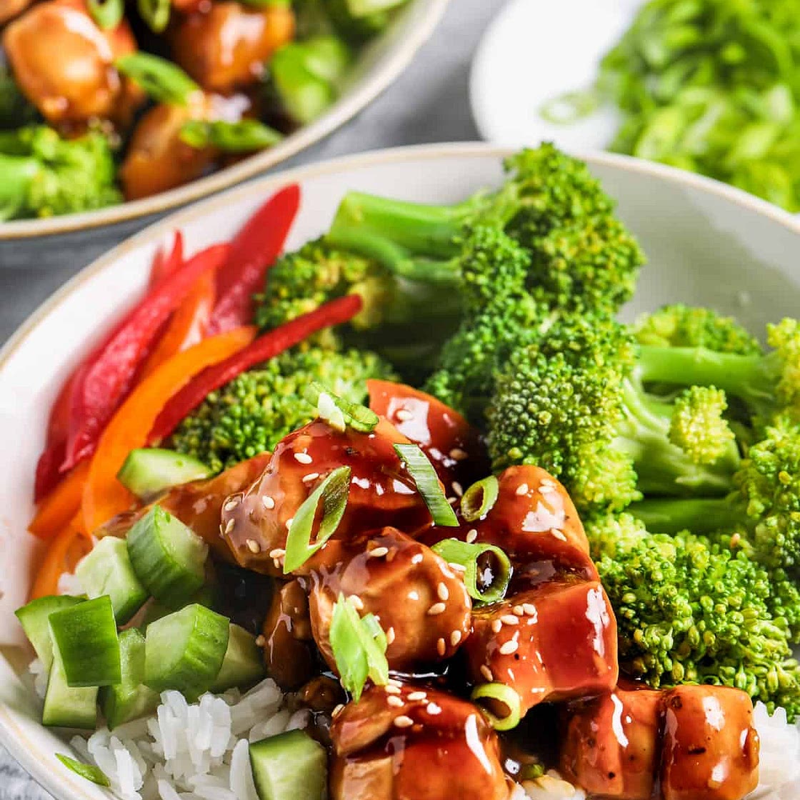 Teriyaki Chicken Bowls