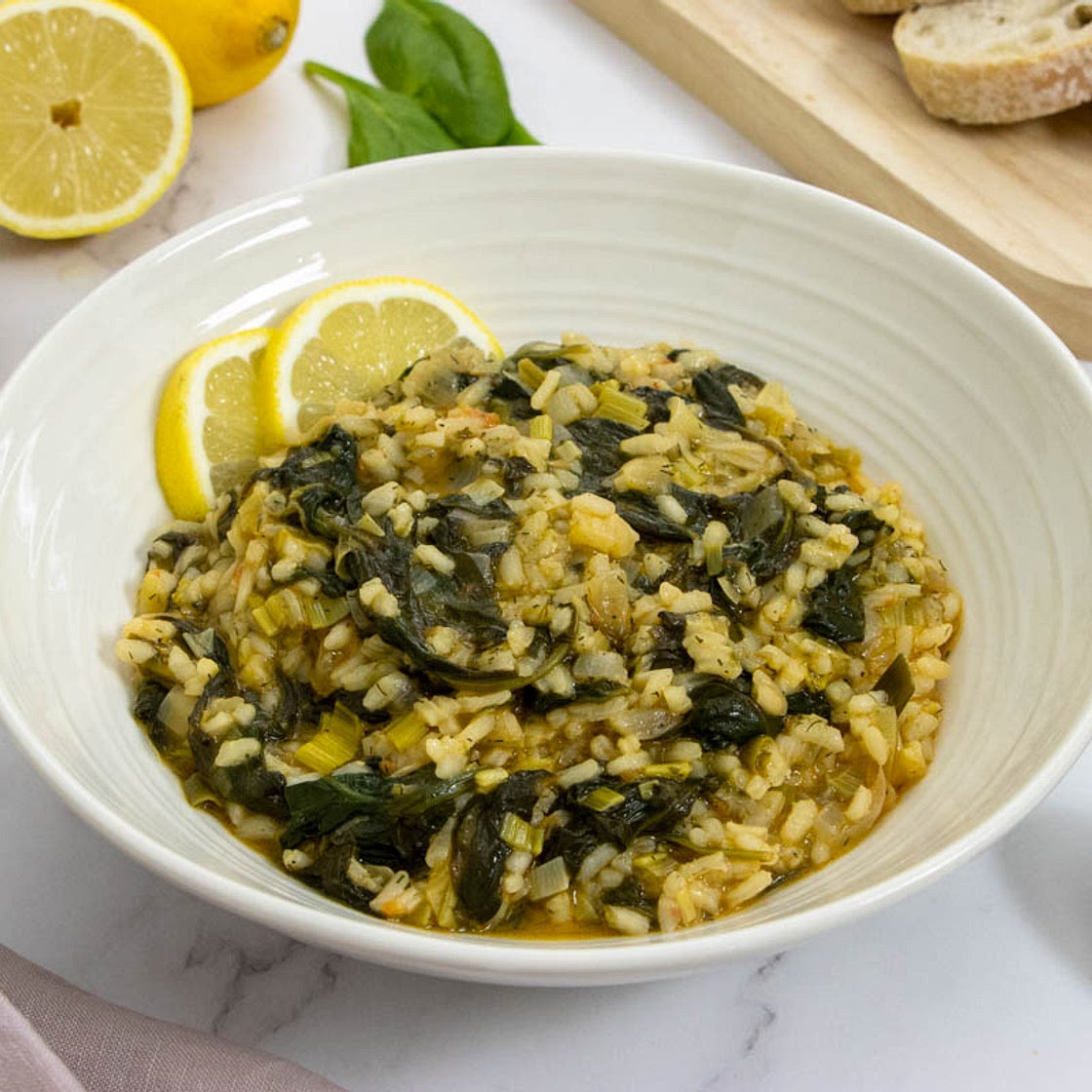Greek Spinach and Rice (Spanakorizo)