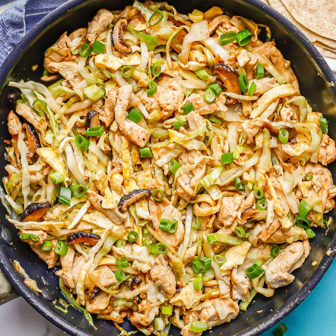 Easy Moo Shu Chicken