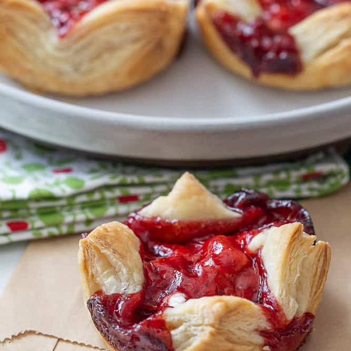 Copycat Starbucks Sugar Plum Cheese Danish