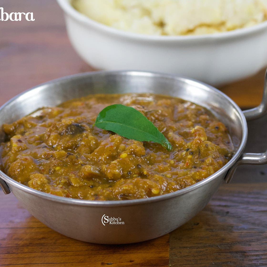 Chidambaram Brinjal Gothsu | Kathirikai Kothsu