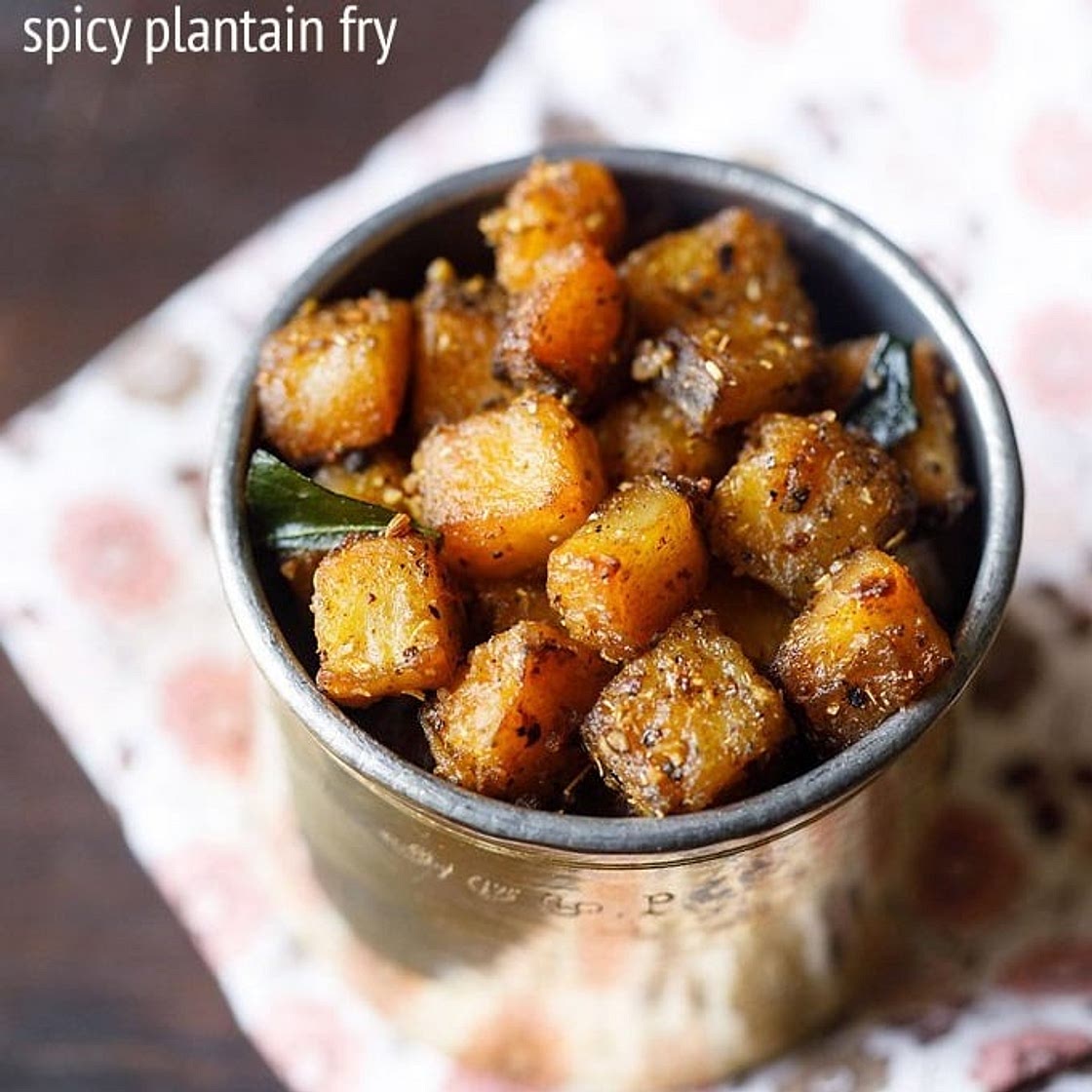 Vazhakkai Fry | Vazhakkai Varuval