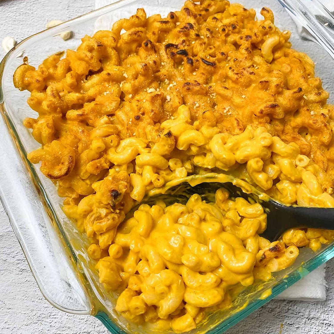 Vegan Sweet Potato Mac and Cheese