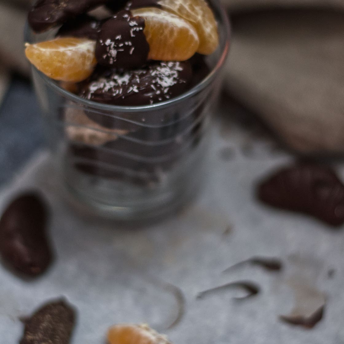 Chocolate Dipped Clementine Segments