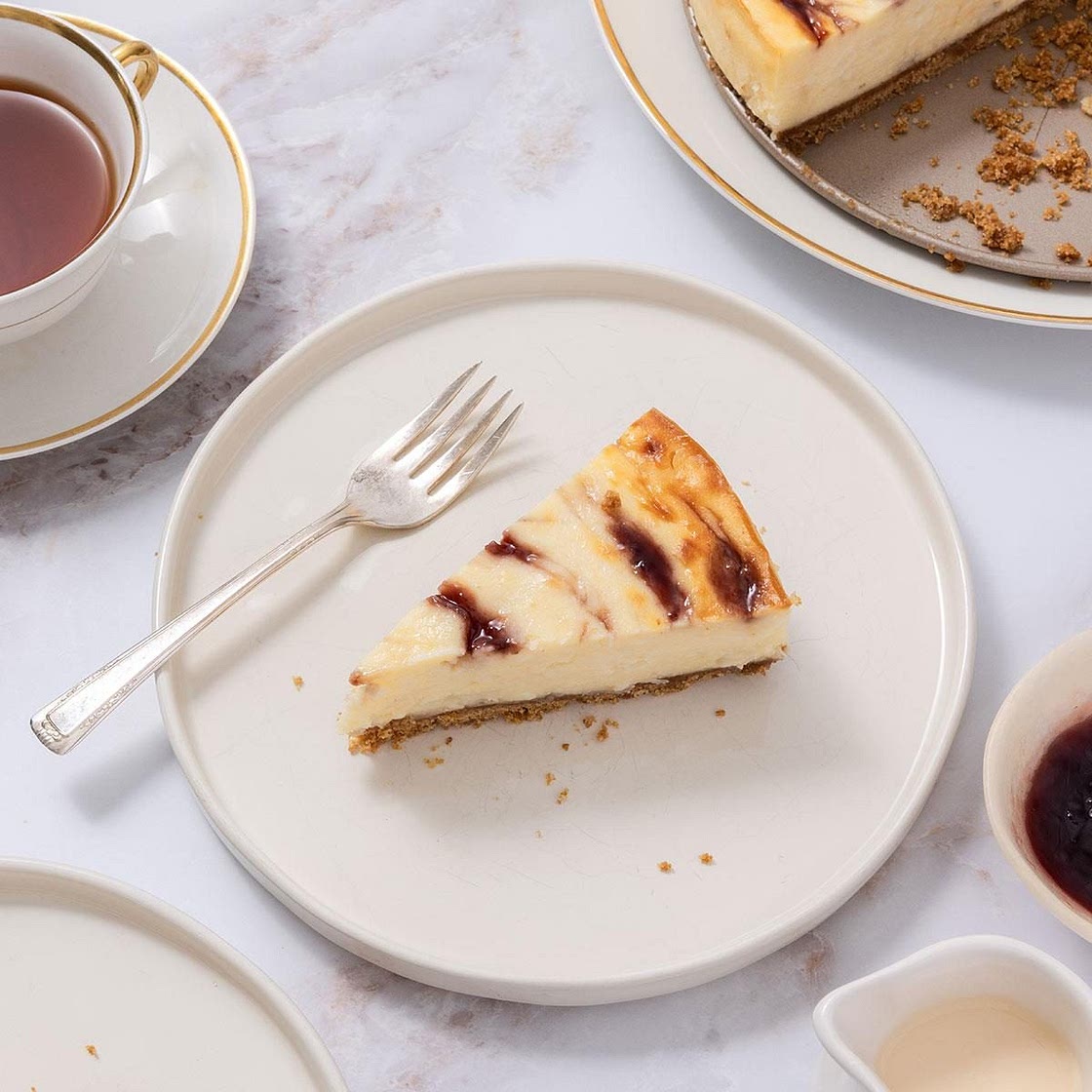 White Chocolate Raspberry Cheesecake