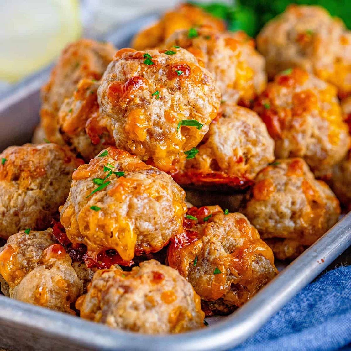 Cream Cheese Sausage Balls