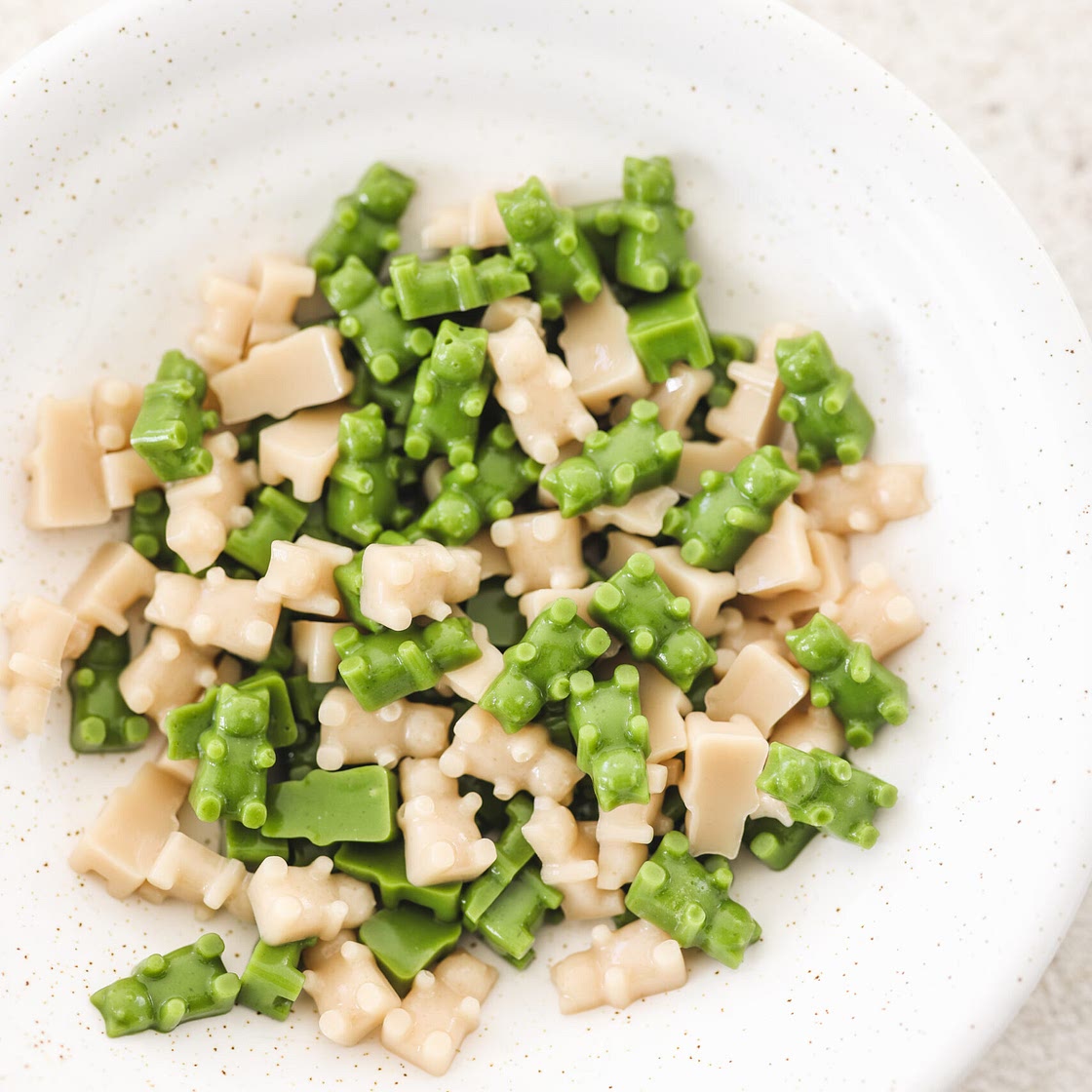 Matcha Latte Gummy Bears (vegan, gluten free)