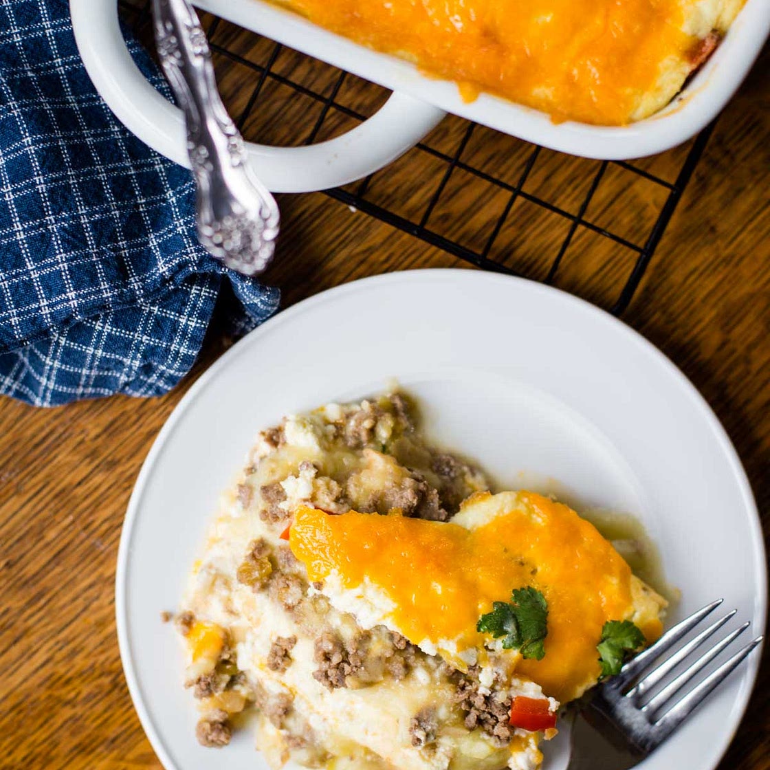 Hunters Casserole with Ground Venison Recipe