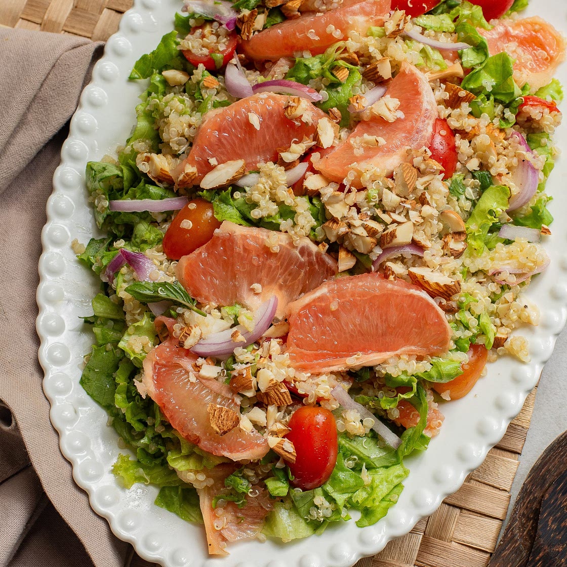 Zesty Grapefruit Quinoa Salad: A Bright and Refreshing Delight