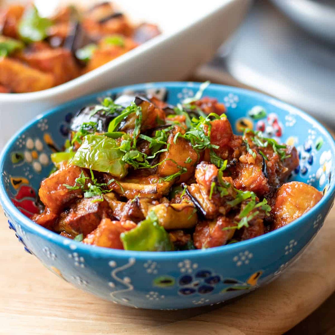 Şakşuka (Turkish Vegetable Meze)