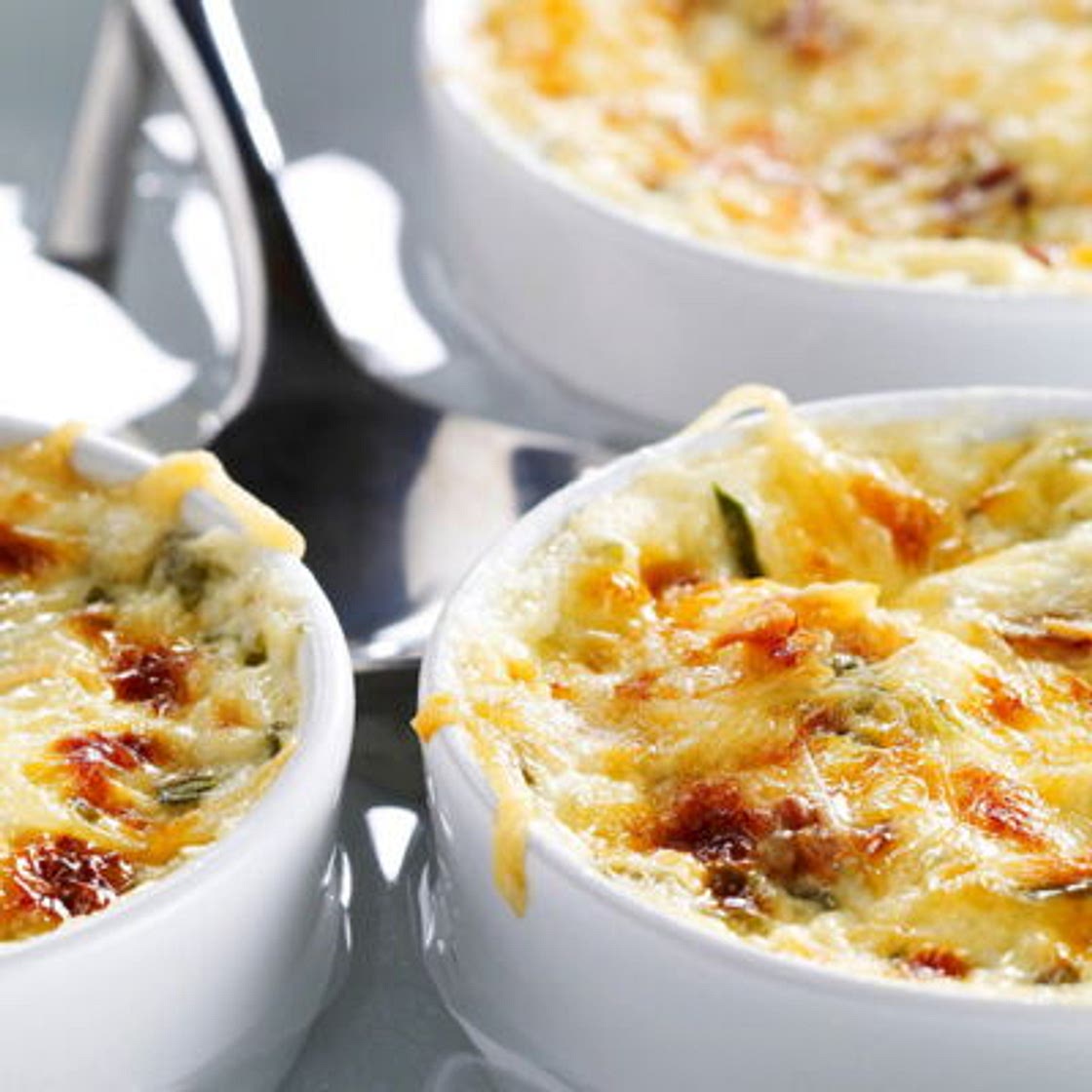 Oeuf cocotte gratiné pas cher