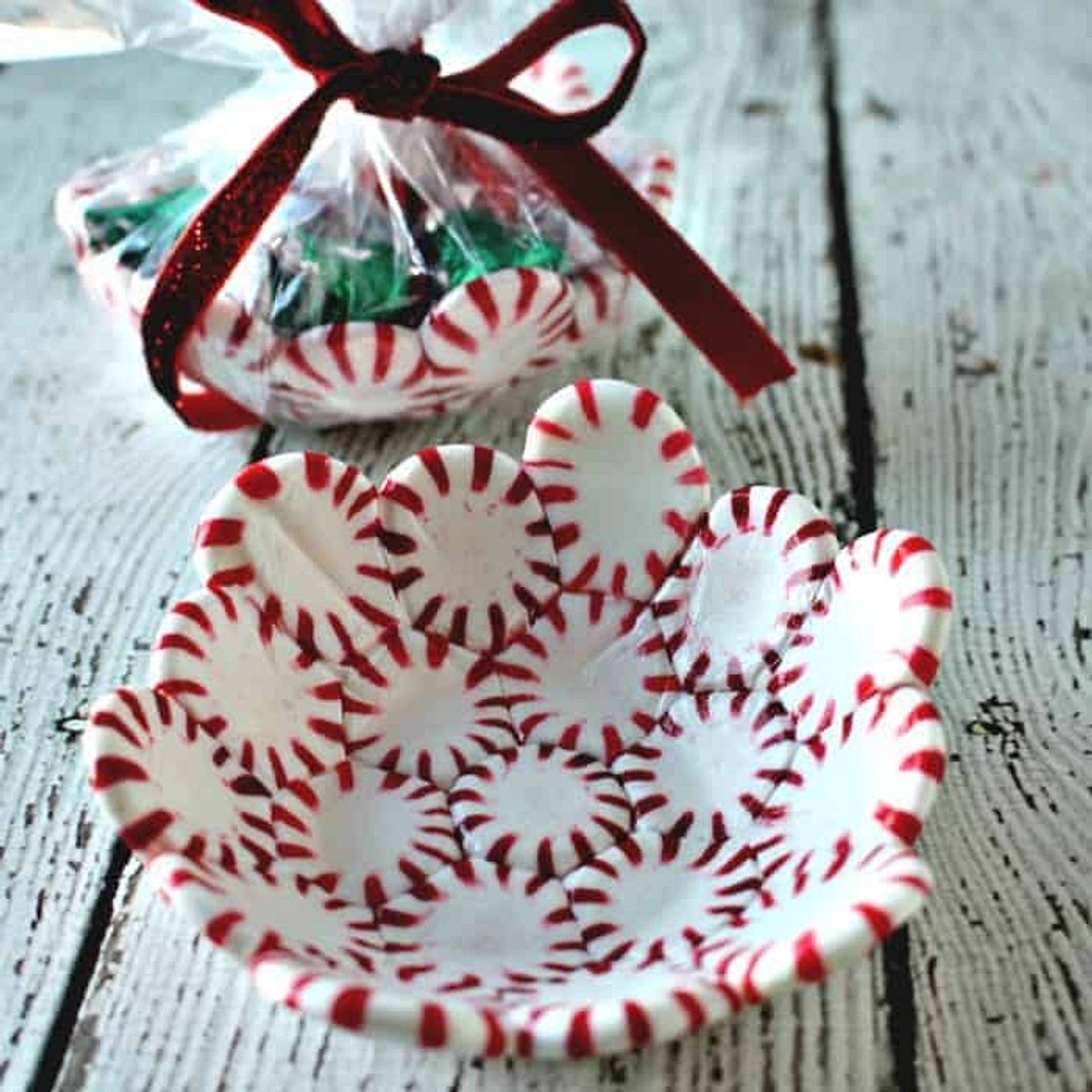 Peppermint Candy Bowls