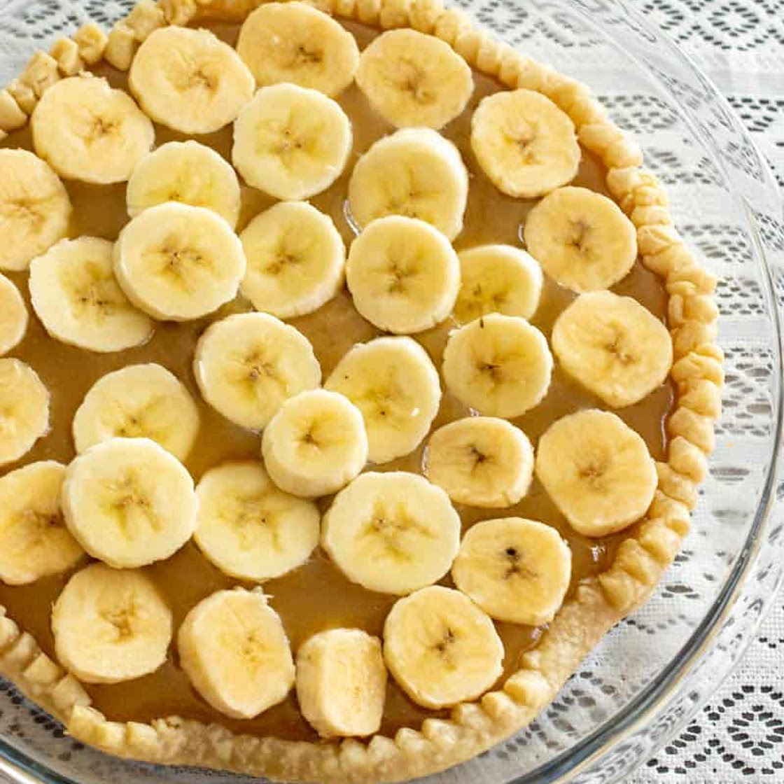 Banana Caramel Tart