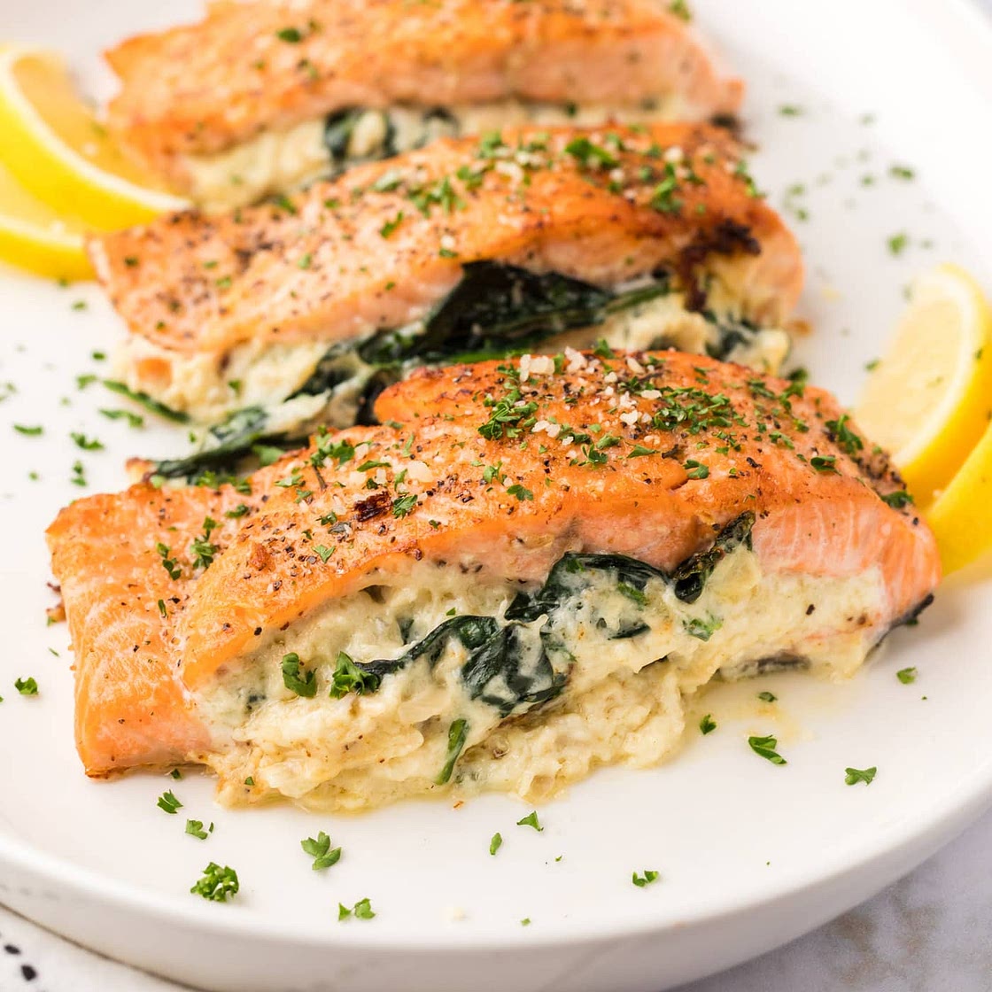 Stuffed Salmon