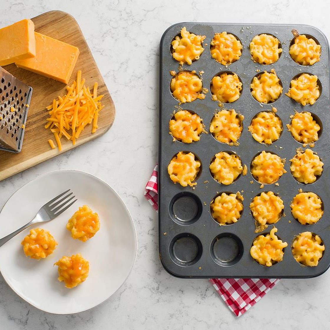 Baked Mac ‘n Cheese Bites
