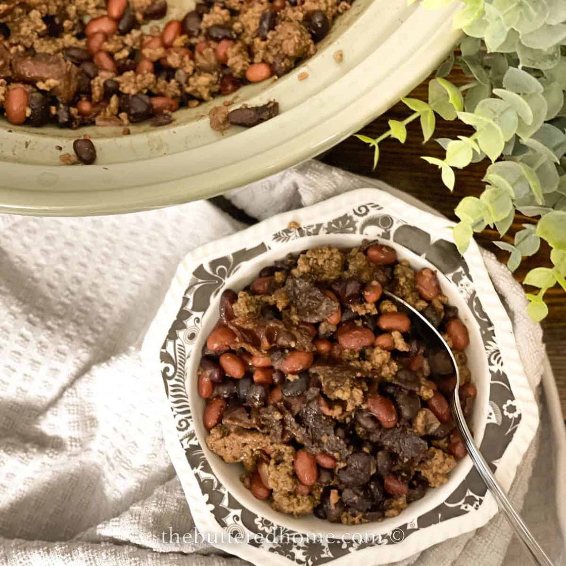 Crock Pot Cowboy Beans