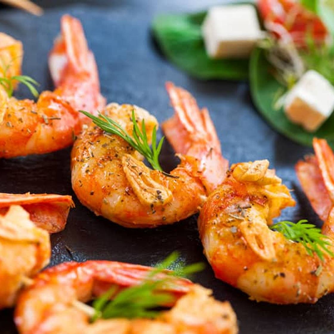 Shrimp Scampi Skewers
