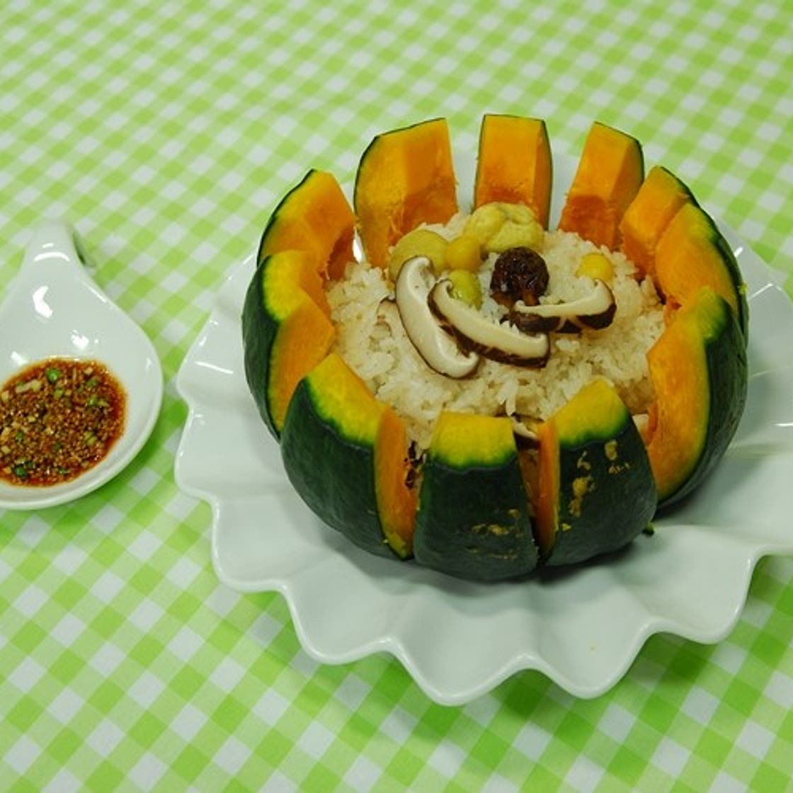 단호박영양밥 만드는 법