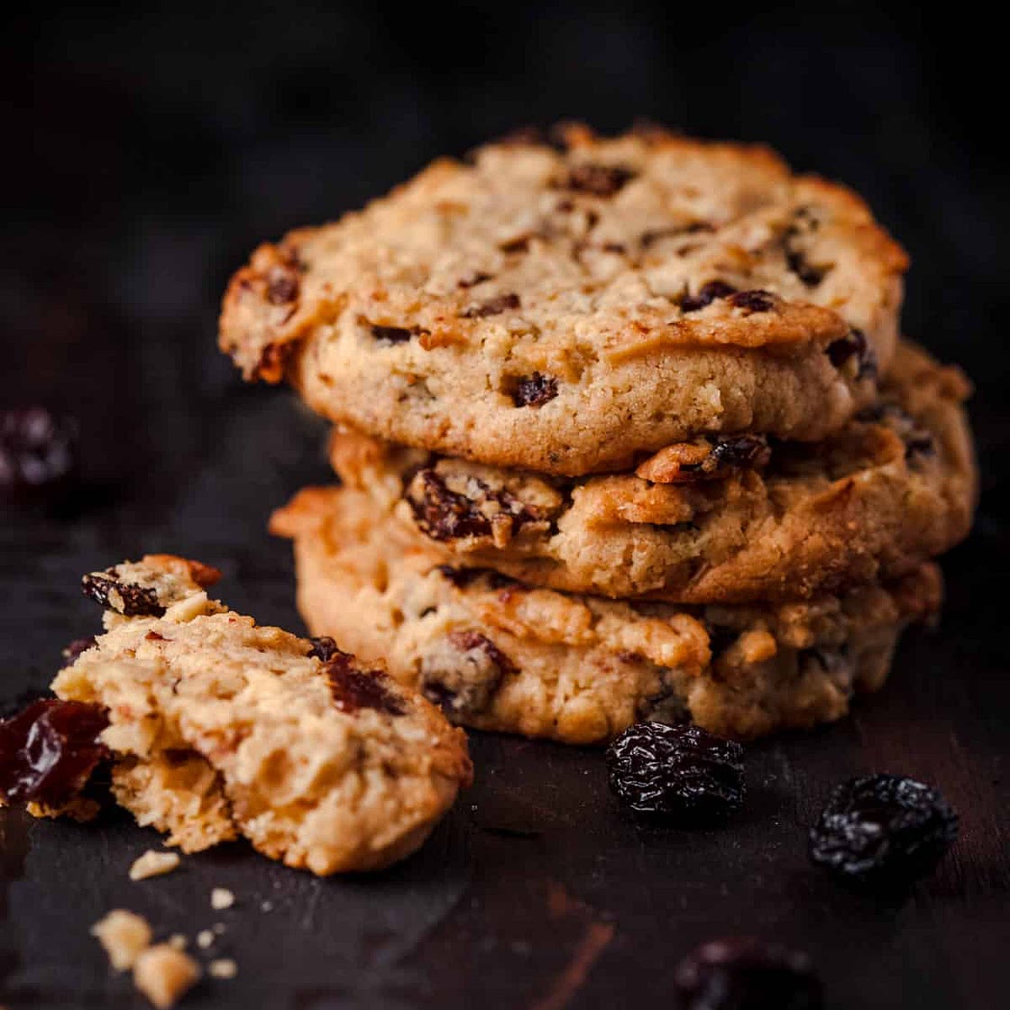 Gluten-Free Oatmeal Raisin Cookies