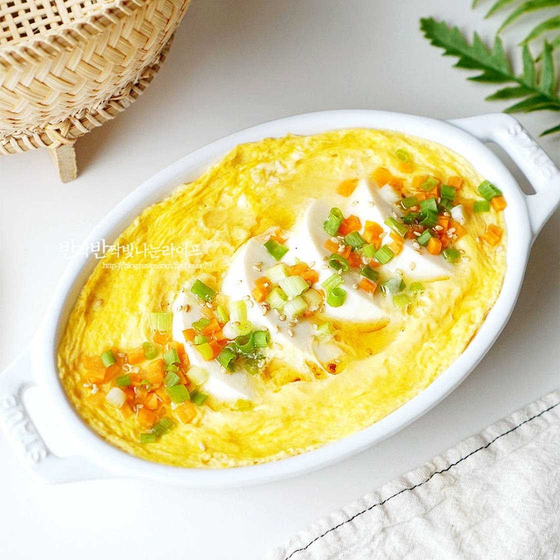 계란찜 전자레인지 팁 순두부 계란찜 만들기