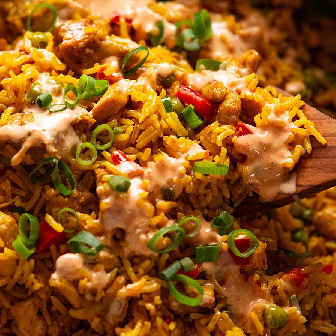 Nando's Portuguese chicken and rice - one pot recipe