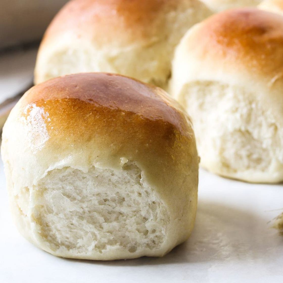 Sweet Einkorn Hawaiian Rolls