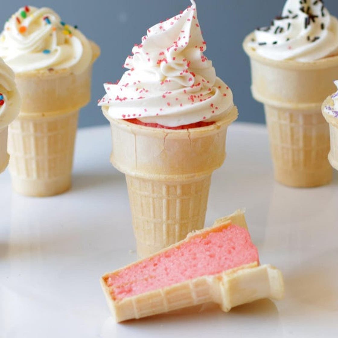 Ice Cream Cone Cupcakes