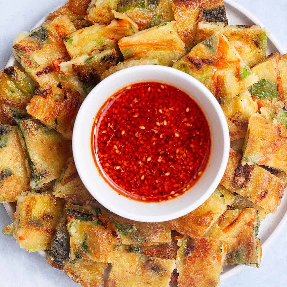 Korean Vegetable Pancakes