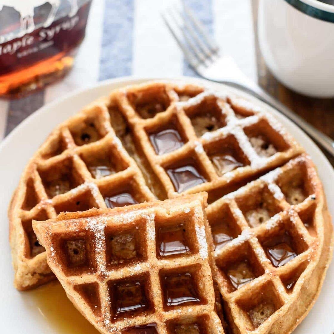 Blender Whole Wheat Waffles