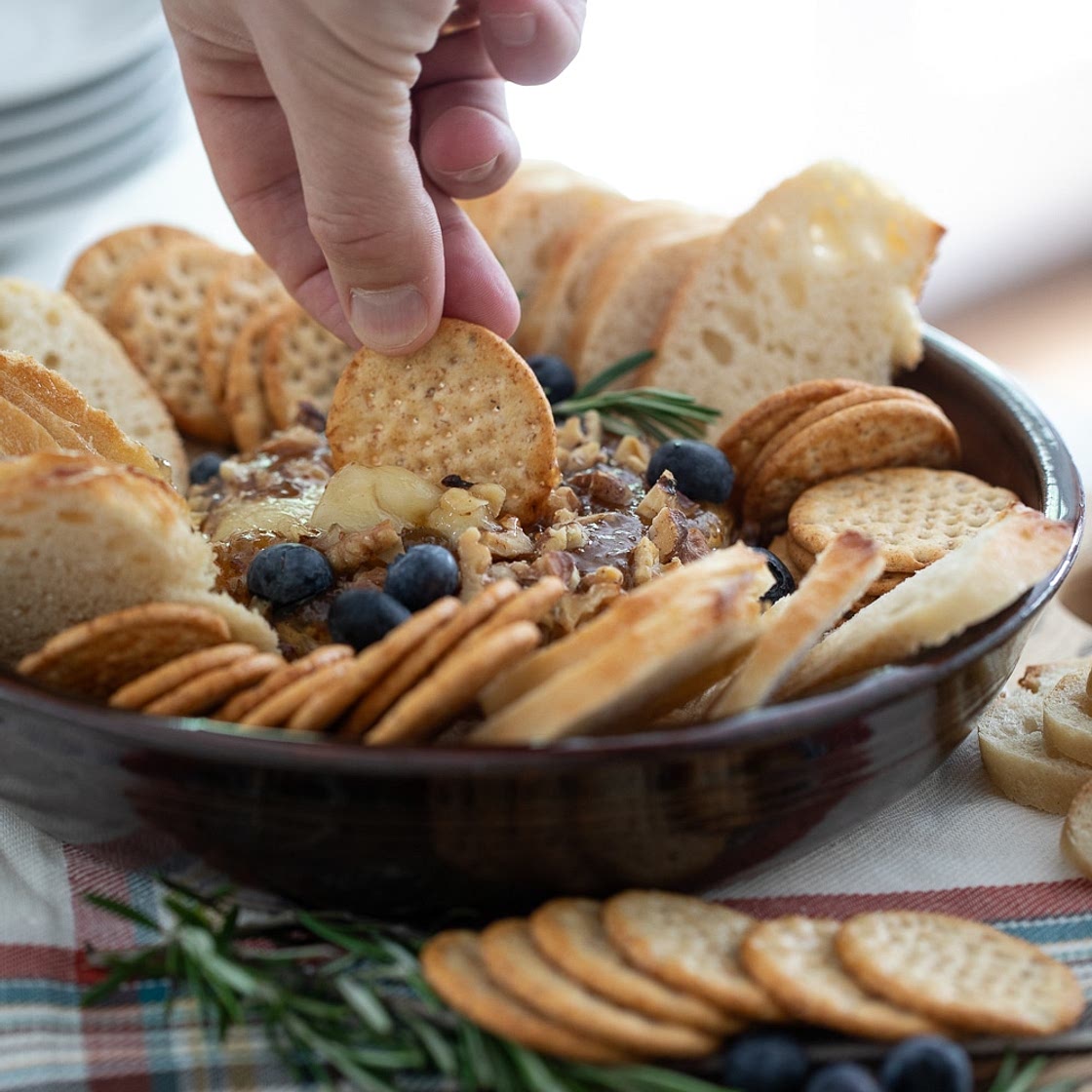 Baked Brie with Jam