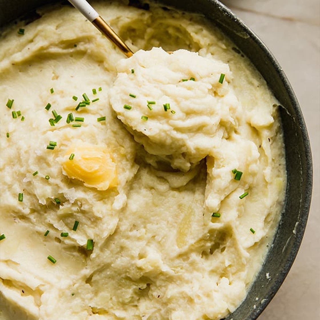 Instant Pot Mashed White Sweet Potato