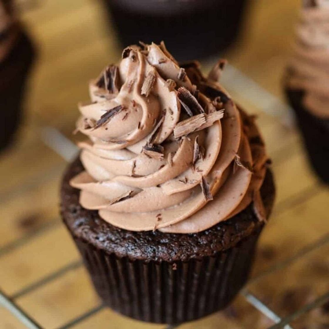chocolate cupcakes with cream cheese frosting